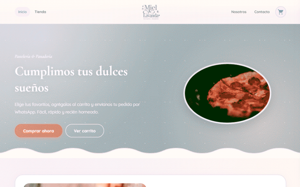Miel Lavanda — tienda de pastelería